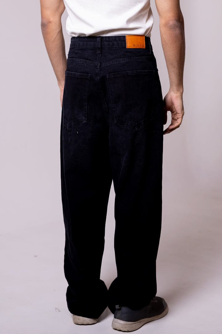 Baggy fit Denim - Charcoal Black - Gimaq - The magic shuffle!