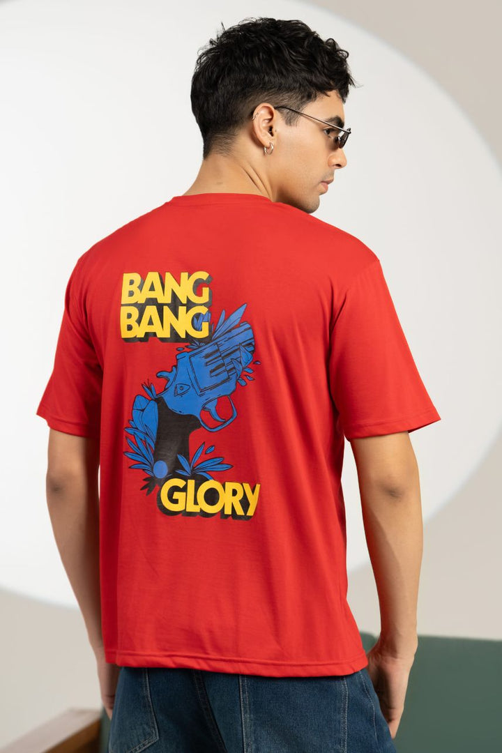 “BANG BANG GLORY” Graphic T-Shirt – Men’s Bold Street Style Tee - Gimaq - The magic shuffle!