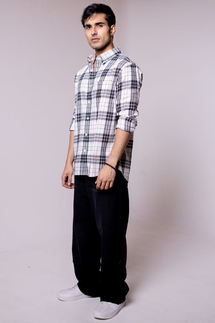 Black White Checkered Shirt - Gimaq - The magic shuffle!