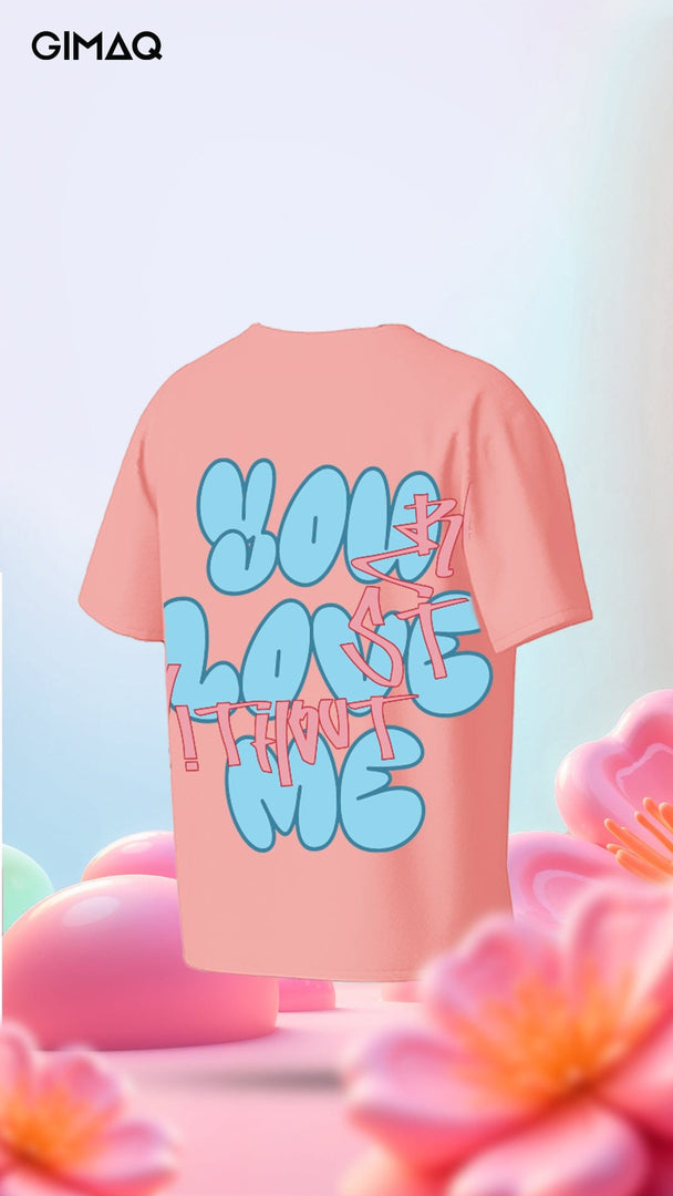 Lost without me - Oversized T shirt - Gimaq - The magic shuffle!