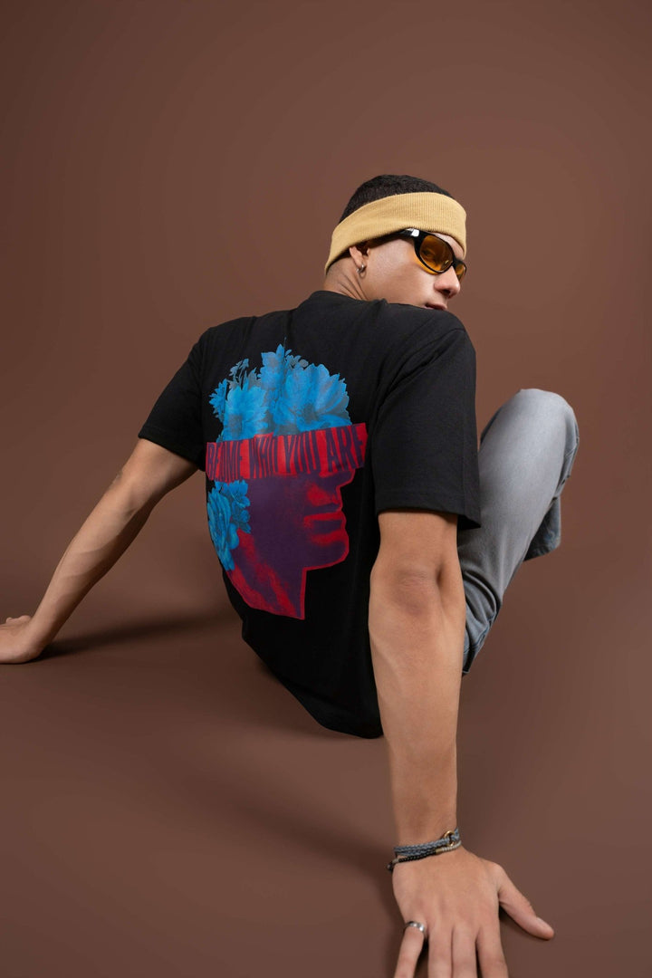 Meant to Be Floral Printed Oversized Tee - Gimaq - The magic shuffle!