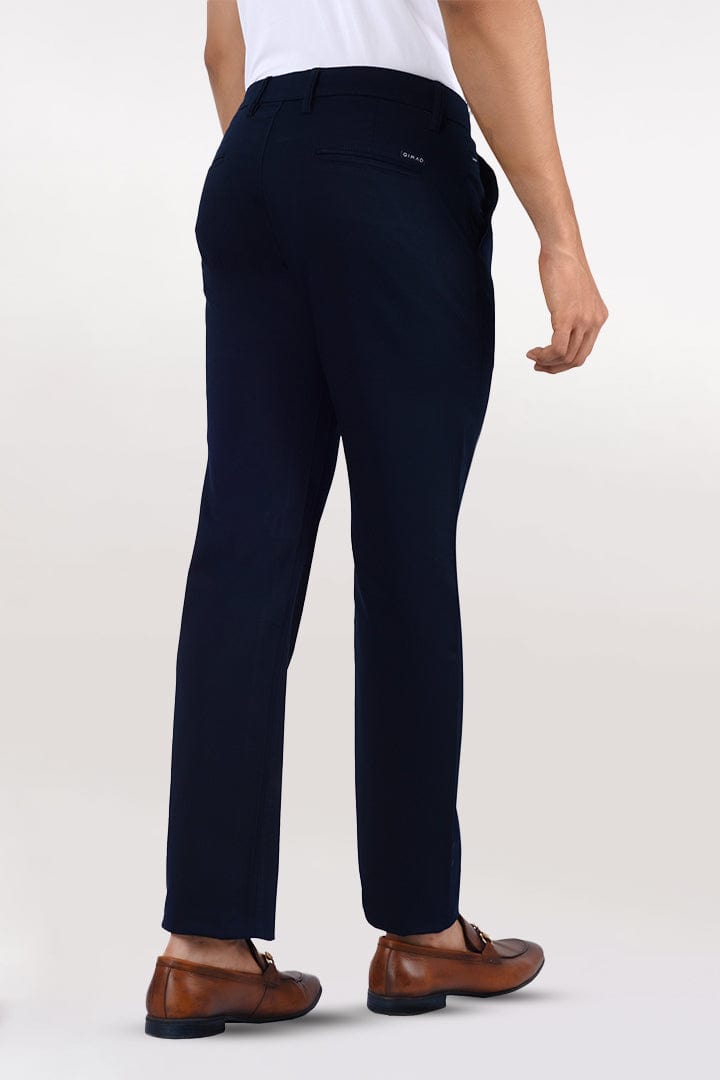 Men's Regular Fit Cotton Trousers Black - Gimaq - The magic shuffle!