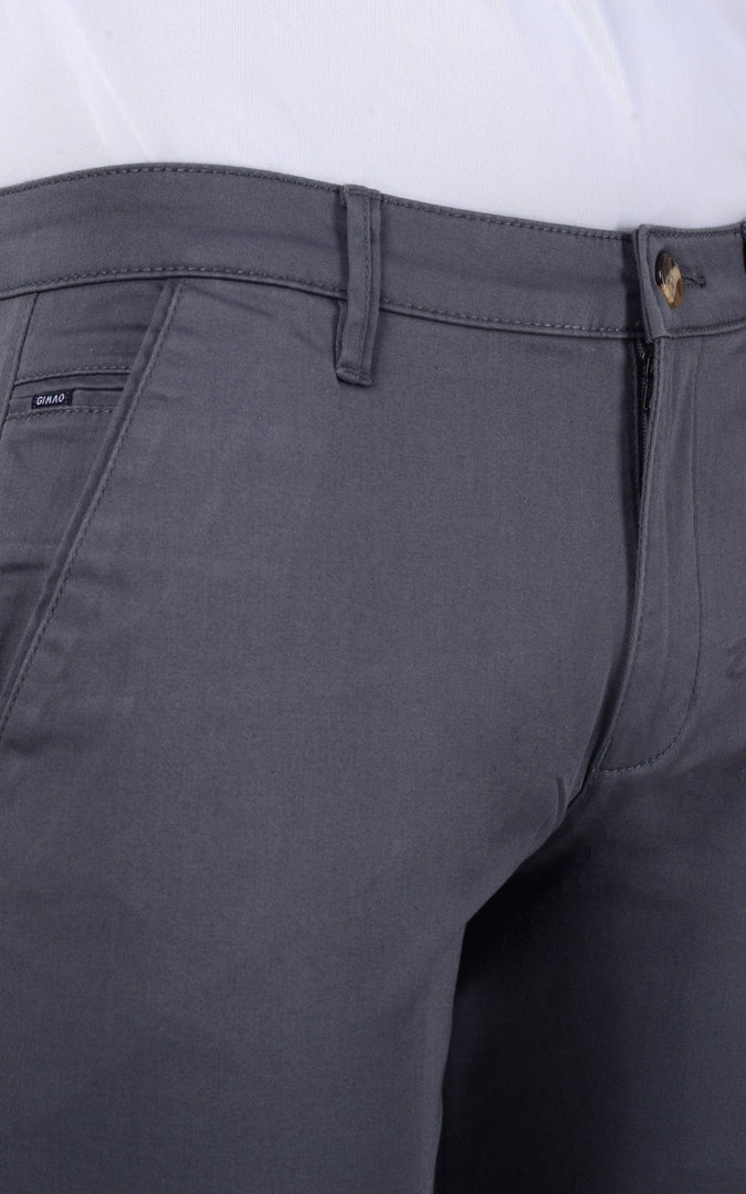 Men's Slim Fit Formal Trouser - Grey - Gimaq - The magic shuffle!
