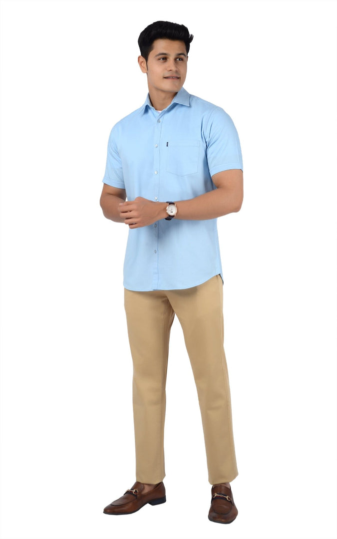 Men's Slim Fit Formal Trouser - Khaki - Gimaq - The magic shuffle!
