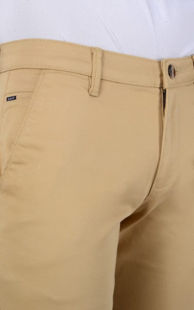 Men's Slim Fit Formal Trouser - Khaki - Gimaq - The magic shuffle!