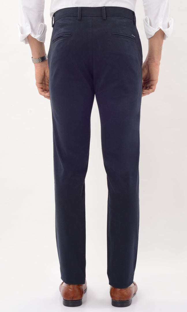 Men's Slim Fit Formal Trouser - Navy - Gimaq - The magic shuffle!