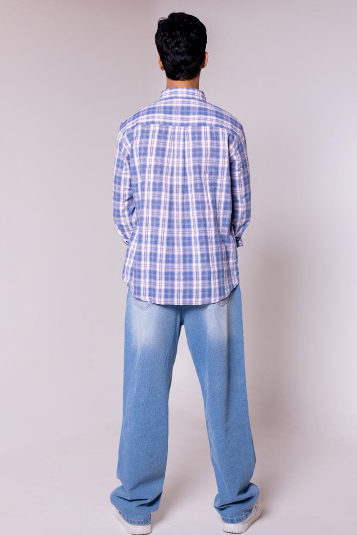Regular Fit Blue Pink Checked Shirt - Gimaq - The magic shuffle!
