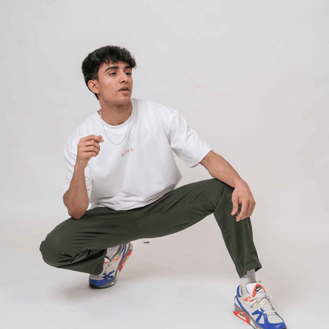 Sleek Cargo Pants - Olive - Gimaq - The magic shuffle!