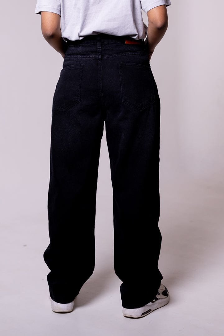 Straight fit Denim - Charcoal Black - Gimaq - The magic shuffle!