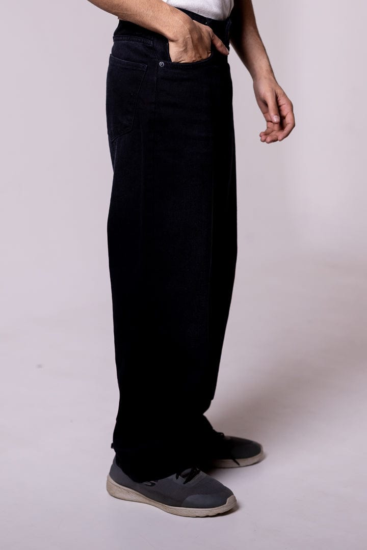 Straight fit Denim - Charcoal Black - Gimaq - The magic shuffle!