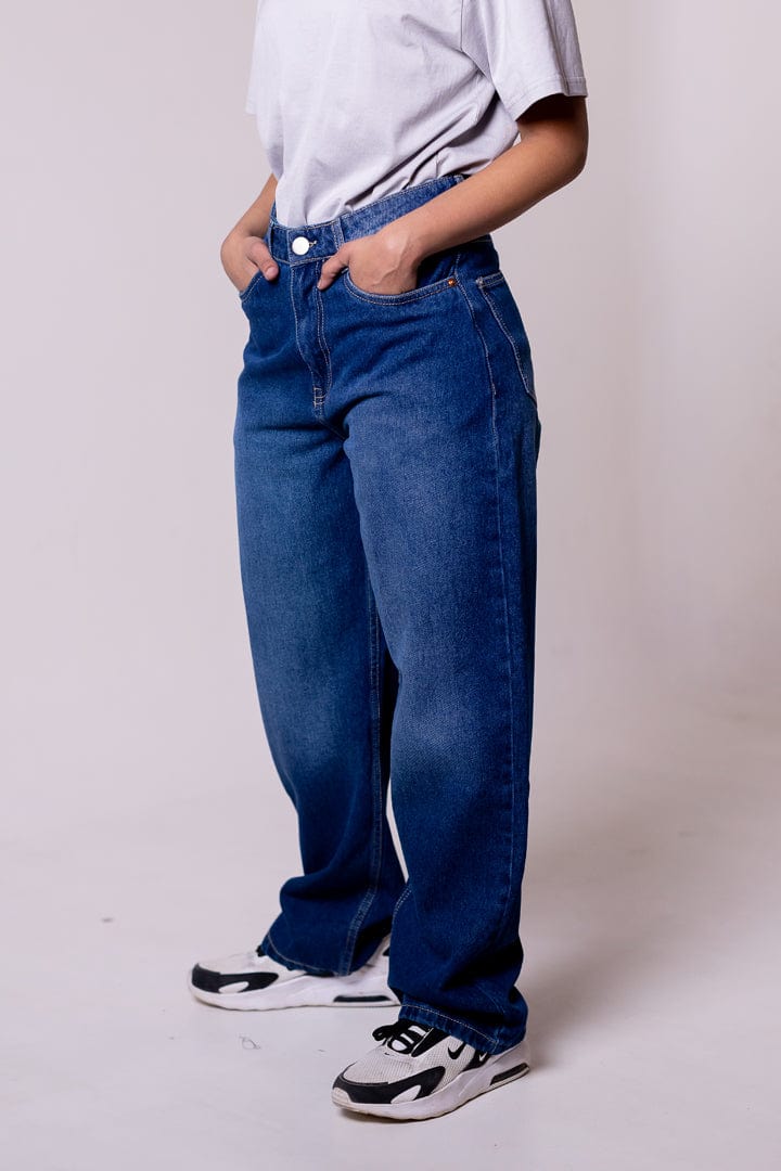 Straight fit Denim - Indigo Blue - Gimaq - The magic shuffle!