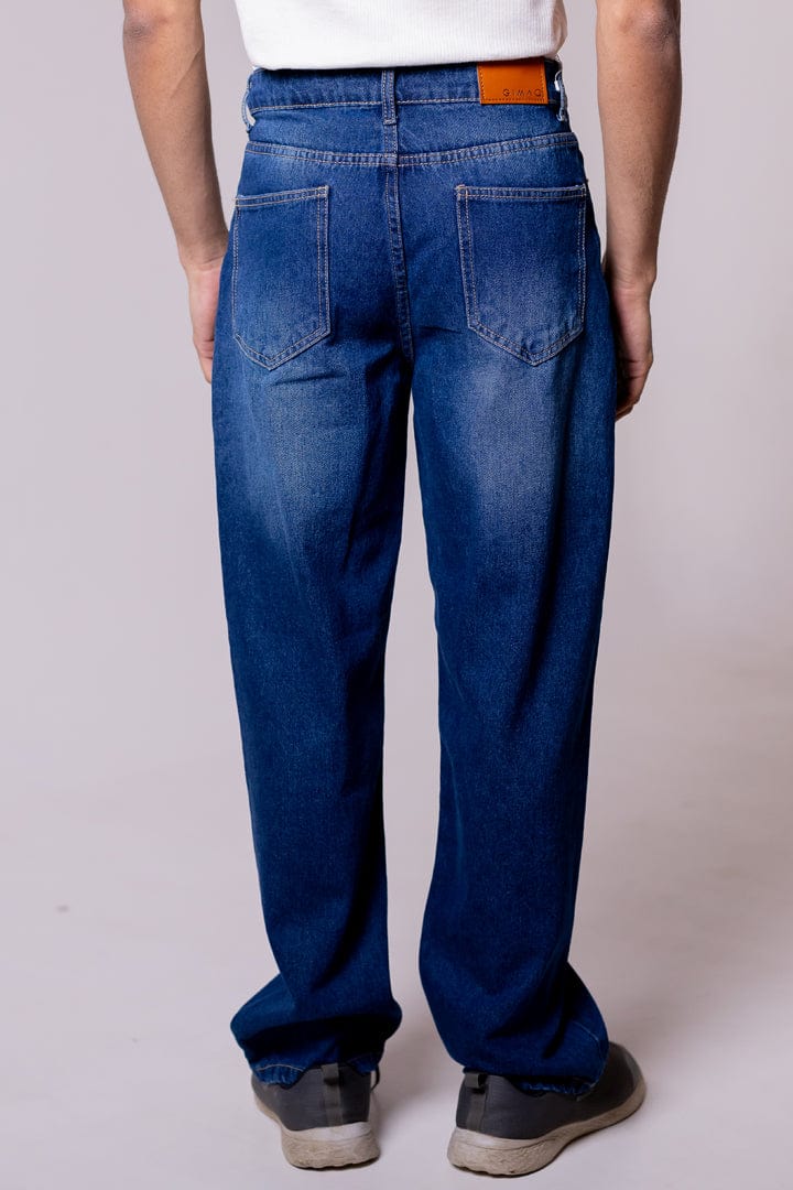 Straight fit Denim - Indigo Blue - Gimaq - The magic shuffle!
