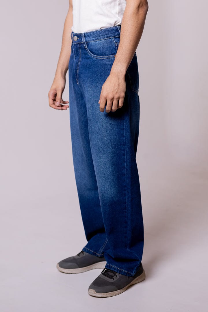 Straight fit Denim - Indigo Blue - Gimaq - The magic shuffle!