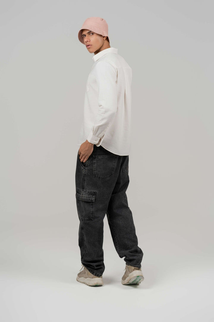 White Full Sleeve Cotton Shirt – Regular Fit - Gimaq - The magic shuffle!