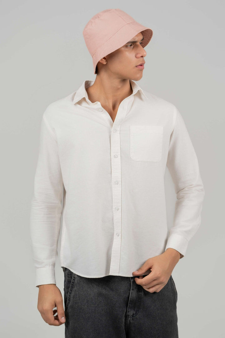 White Full Sleeve Cotton Shirt – Regular Fit - Gimaq - The magic shuffle!