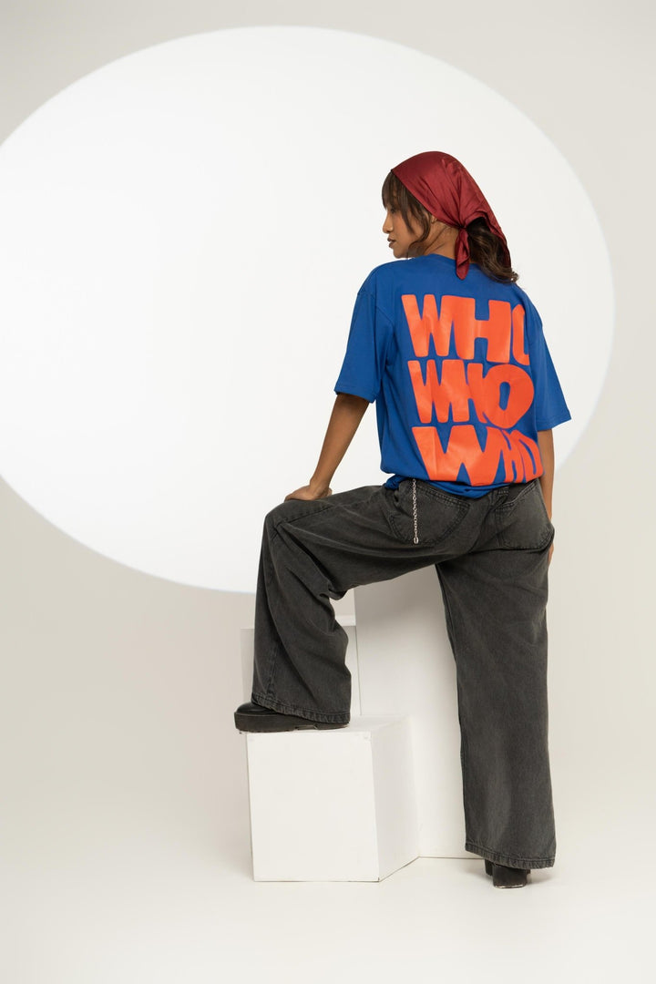 "Who Let the Dogs Out" Graphic Tee – Women's Oversized Streetwear T-Shirt - Gimaq - The magic shuffle!