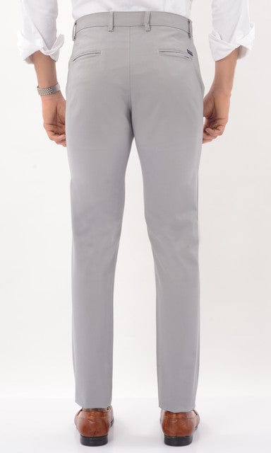 Men's Slim Fit Formal Trouser - Grey - Gimaq - The magic shuffle!
